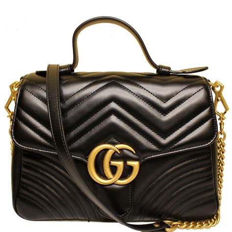 gucci marmont black large|Gucci Marmont black small.